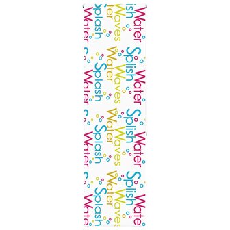 Doucherolgordijn 80x240 cm stofbreedte 76 cm 1