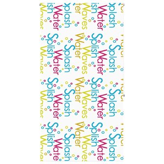 Doucherolgordijn 120x240 cm stofbreedte 116 cm 1