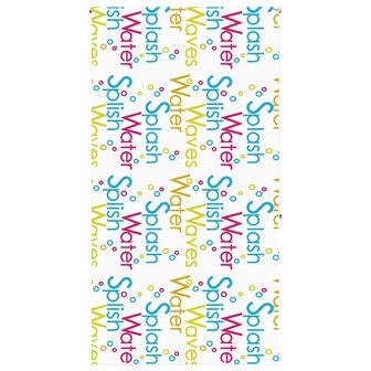 Doucherolgordijn 130x240 cm stofbreedte 126 cm 1