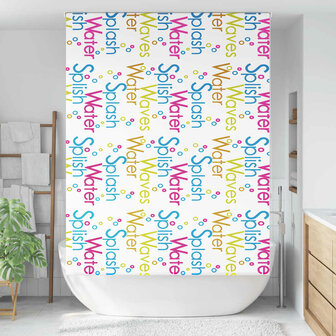 Doucherolgordijn 160x240 cm stofbreedte 156 cm 2