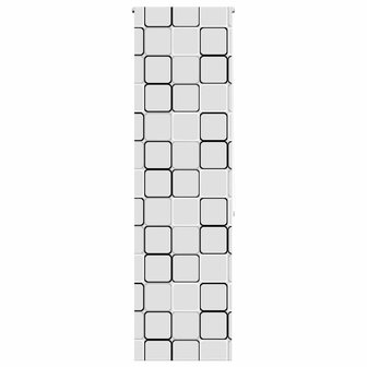 Doucherolgordijn 80x240 cm stofbreedte 76 cm 2