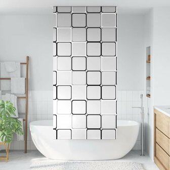 Doucherolgordijn 100x240 cm stofbreedte 96 cm 1
