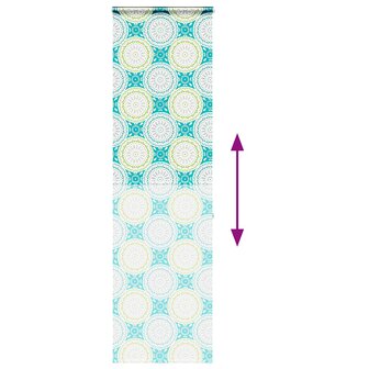 Doucherolgordijn met cassette 60x240 cm stofbreedte 56 cm 5
