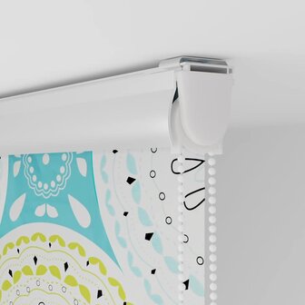 Doucherolgordijn met cassette 60x240 cm stofbreedte 56 cm 9