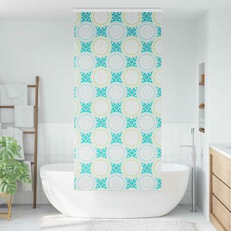 Doucherolgordijn met cassette 100x240 cm stofbreedte 96 cm 2