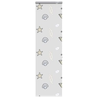 Doucherolgordijn met cassette 60x240 cm stofbreedte 56 cm 1
