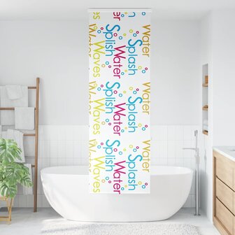 Doucherolgordijn met cassette 60x240 cm stofbreedte 56 cm 2