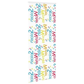 Doucherolgordijn met cassette 100x240 cm stofbreedte 96 cm 4