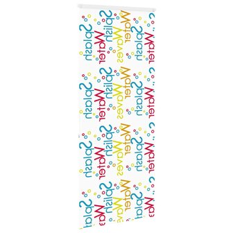 Doucherolgordijn met cassette 110x240 cm stofbreedte 106 cm 4