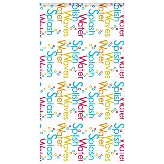 Doucherolgordijn met cassette 120x240 cm stofbreedte 116 cm 1
