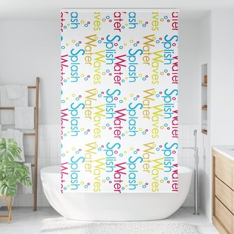 Doucherolgordijn met cassette 120x240 cm stofbreedte 116 cm 2