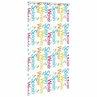 Doucherolgordijn met cassette 130x240 cm stofbreedte 126 cm 3