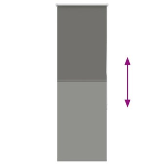 Rolgordijn verduisterend 45x175cm stofbreedte 40,7 cm polyester 5