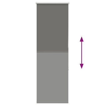 Rolgordijn verduisterend 50x175cm stofbreedte 45,7 cm polyester 5