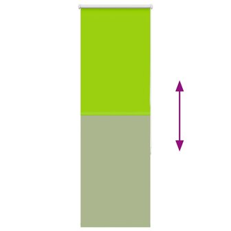 Rolgordijn verduisterend 50x130cm stofbreedte 45,7 cm polyester 9
