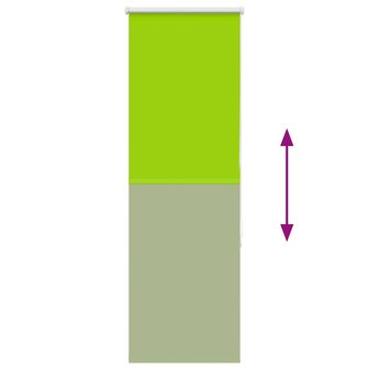 Rolgordijn verduisterend 55x175cm stofbreedte 50,7 cm polyester 9