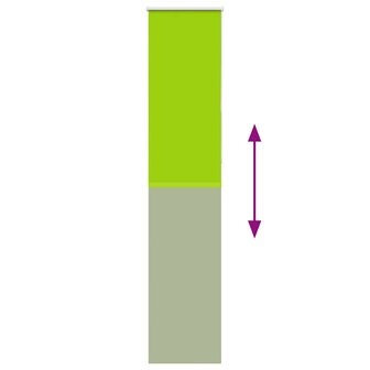 Rolgordijn verduisterend 60x210cm stofbreedte 55,7 cm polyester 9