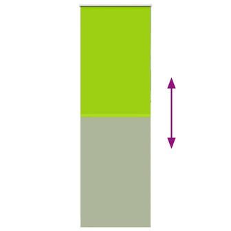 Rolgordijn verduisterend 80x230cm stofbreedte 75,7 cm polyester 9