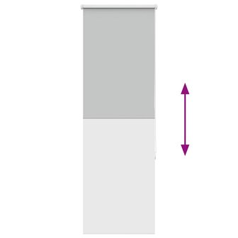 Rolgordijn verduisterend 50x130cm stofbreedte 45,7 cm polyester 9