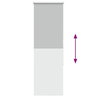 Rolgordijn verduisterend 50x150cm stofbreedte 45,7 cm polyester 9