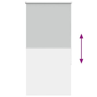 Rolgordijn verduisterend 65x150cm stofbreedte 60,7 cm polyester 9