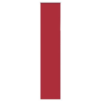 Rolgordijn verduisterend rood 40x210 cm stofbreedte 35,7 cm 2