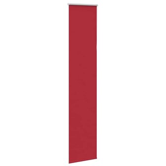 Rolgordijn verduisterend rood 40x210 cm stofbreedte 35,7 cm 3