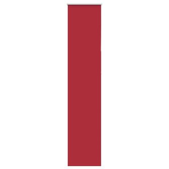 Rolgordijn 45x210 cm stof verduisterend rood Stofbreedte 40,7cm 2