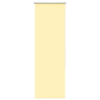 Rolgordijn 40x150 cm verduisterend stofbreedte 35,7cm geel 1