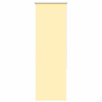 Rolgordijn 55x150 cm verduisterend stofbreedte 50,7cm geel 1