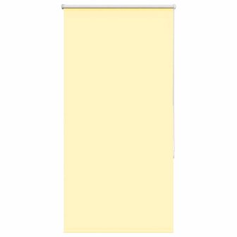 Rolgordijn verduisterend 85x150 cm stofbreedte 80,7cm geel 1