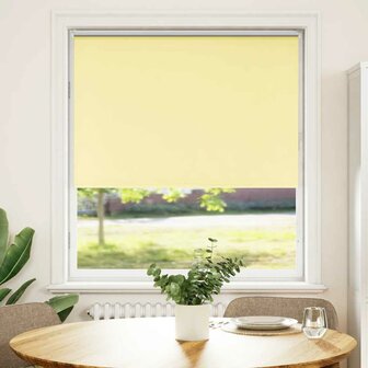 Rolgordijn verduisterend 110x150 cm stofbreedte 105,7 cm geel 2