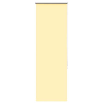 Rolgordijn 40x175 cm stof verduisterend geel Stofbreedte 35,7cm 1