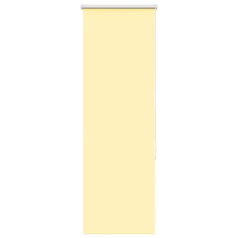 Rolgordijn 45x175 cm verduisterend stofbreedte 40,7cm geel 1