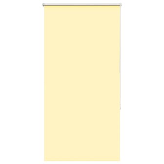 Rolgordijn verduisterend 80x175 cm stofbreedte 75,7cm geel 1