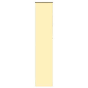 Rolgordijn verduisterend 60x210 cm stofbreedte 55,7 cm geel 1