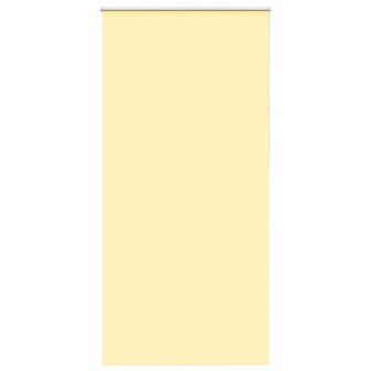 Rolgordijn verduisterend 105x210 cm stofbreedte 100,7 cm geel 1
