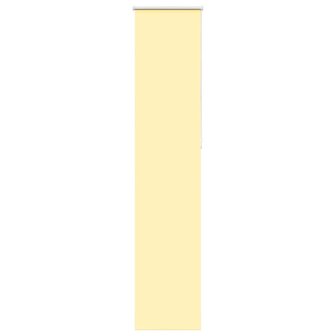 Rolgordijn verduisterend 60x230 cm stofbreedte 55,7cm geel 1