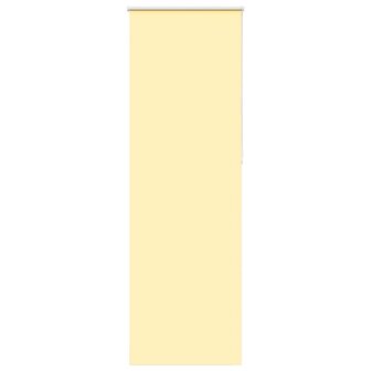 Rolgordijn verduisterend 85x230 cm stofbreedte 80,7cm geel 1