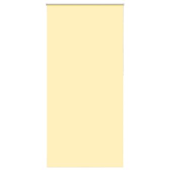 Rolgordijn verduisterend 90x230 cm stofbreedte 85,7cm geel 1