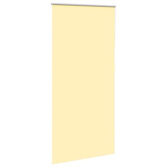 Rolgordijn verduisterend 90x230 cm stofbreedte 85,7cm geel 3