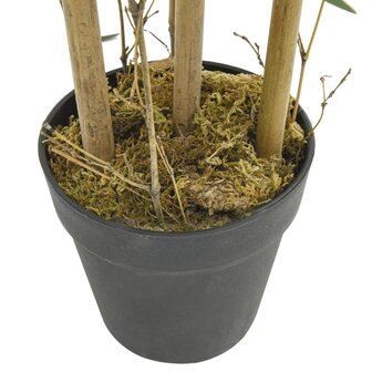 Kunstplant bamboe 500 bladeren 80 cm groen 3