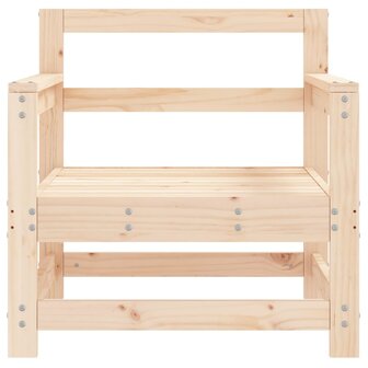 Tuinstoelen 2 st massief grenenhout 4