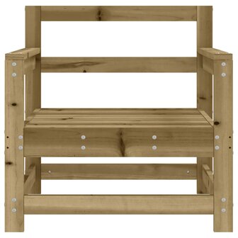 Tuinstoelen 2 st ge&iuml;mpregneerd hout 4