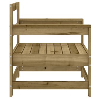 Tuinstoelen 2 st ge&iuml;mpregneerd hout 5
