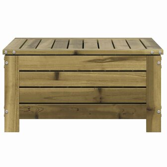 Tuinvoetenbank 62x63,5x32 cm ge&iuml;mpregneerd grenenhout 5