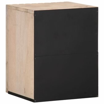 Badkamerwandkast 38x34x48 cm massief mangohout 5