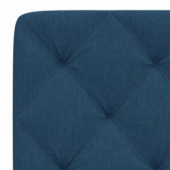 Hoofdbordkussen 90 cm stof blauw 7