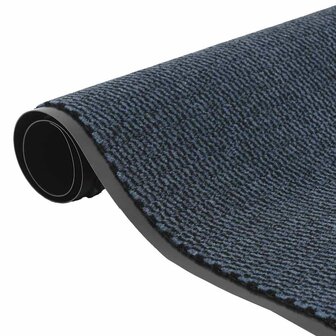 Deurmat 60x180 cm blauw 4