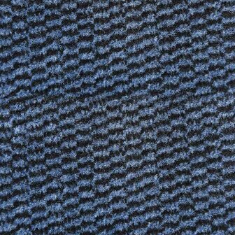 Deurmat 60x180 cm blauw 6
